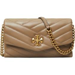 Tory Burch Kira Chevron Chain Wallet - Sandpiper