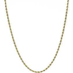 GLD Rope Chain Necklace 2mm - Gold