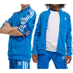 adidas Junior Original Adicolor SST Training Jacket - Blue Bird