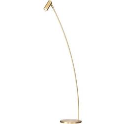 Örsjö Belysning Puck Matt Brushed Brass Bodenlampe 125cm