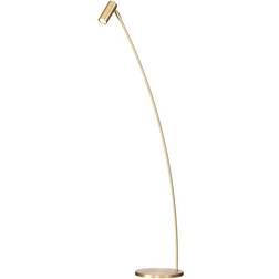 Örsjö Belysning Puck Matt Brushed Brass Golvlampa 125cm