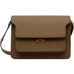 Marni Medium Trunk Bag - Taupe