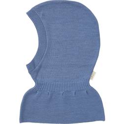 Copenhagen Studios LT. Knitted Merino Balaclava with Frill - Blue (224-02-172)