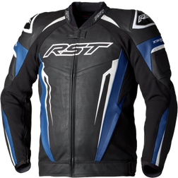 Rst TracTech Evo 5 Motorrad Lederjacket - Schwarz/Blau Herren