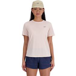 New Balance Women's Athletics Short Sleeve - Pink