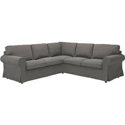 Ikea Ektorp Dark Grey Sofa 243cm 4-Sitzer