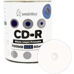 Smartbuy 52X CD-R 700MB 100 Pack