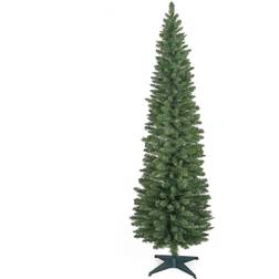 SnowTime Pencil Pine Slim Green Christmas Tree 182.9cm