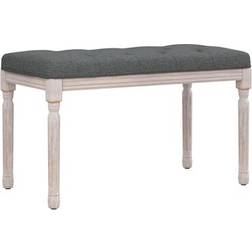 vidaXL 344444 Grey Sittbänk 80x49cm