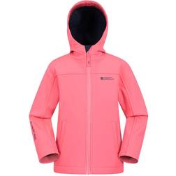 Mountain warehouse Kid's Exodus Water Resistant Softshell - Bubble Gum