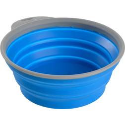 Dogs Creek Reise-Silikonnapf Trail blau 1L