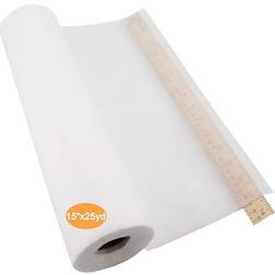 New brothread Fusible Iron on No Show Mesh Machine Embroidery Stabilizer Backing 12" x 23m Roll