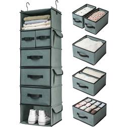 SMIRLY JZ-GY4V-QOYB Gray Wardrobe 33x108cm