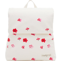 Desigual Small Padded Backpack - White