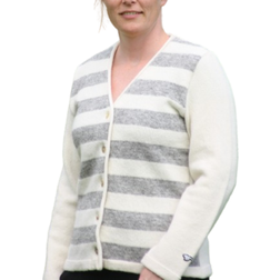 Læsø Garnspinderi Asymmetrical Cardigan - White