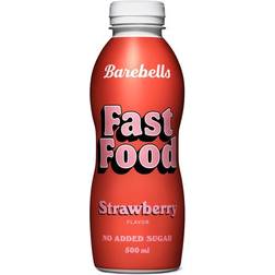 Barebells Fast Food 500ml Strawberry 1 stk