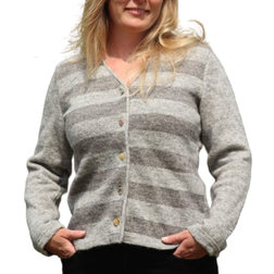 Læsø Garnspinderi Asymmetrical Cardigan - Grey