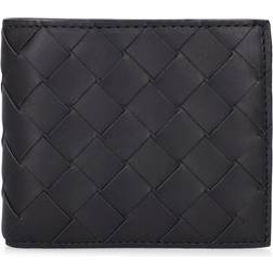 Bottega Veneta Intrecciato Leather Wallet - Black