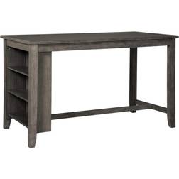 Ashley Caitbrook Dark Gray Dining Table 30x60"