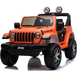 Jeep Wrangler Rubicon Orange 12V