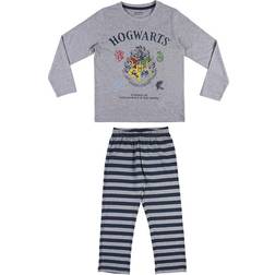 Harry Potter Kid's Hogwarts Long Pyjama Set - Grey (2200007699)