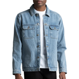 ASKET The Washed Denim Jacket - Stone Bleach