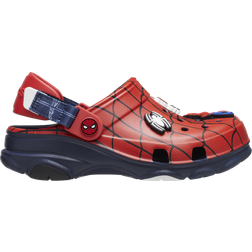 Crocs Toddler Team Spider-Man All-Terrain Clogs - Black/Red