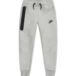 Nike Older Kid's Sportswear Tech Fleece Pants - Dark Grey Heather/Black/Black (FD3287-063)