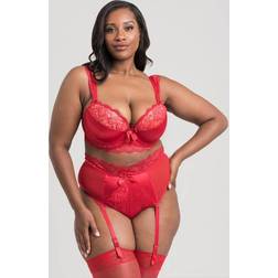 LoveHoney Treasure Me Red Push-Up Bra Set