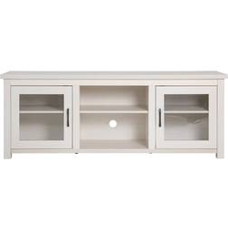 Flash Furniture Hatteras White TV Bench 65x23.6"