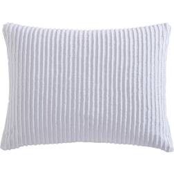 Beatrice Home Fashions Channel Pillow Case White (66x50.8cm)
