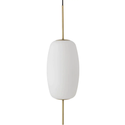 Frandsen Silk Opal White/Antique Brass Pendel ∅ 22cm
