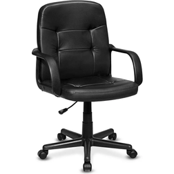 Costway HW60877 Black Office Chair 40"