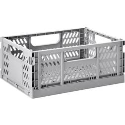 3 Sprouts Modern Folding Crate Medium Clay