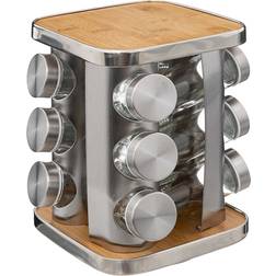 5five Simply Smart Rotating 12 Jar Spice Rack