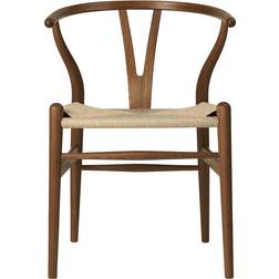 Carl Hansen & Søn CH24 Oiled Mahogany/Natural Kitchen Chair 76cm