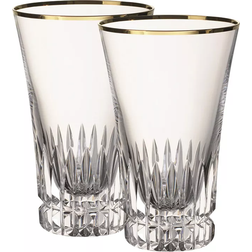 Villeroy & Boch Grand Royal Gold-Tone Highball Glasses Bicchiere 29.6cl 2pcs