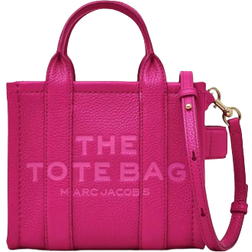 Marc Jacobs The Leather Mini Tote Bag - Lipstick Pink