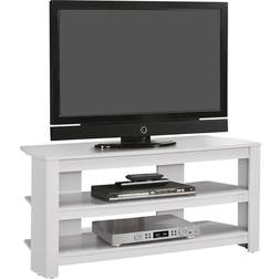 Monarch Specialties Lariat White TV Bench 42x42"