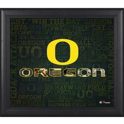 Fanatics Authentic Oregon Ducks Framed 15''x17'' Team Heritage Collage