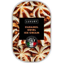 Iceland Luxury Caramel Swirl Ice Cream 90cl 1pack