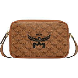 MCM Himmel Crossbody In Lauretos - Cognac