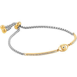 Nomination Greek Eye Milleluci Bracelet - Gold/Silver/Blue/Transparent