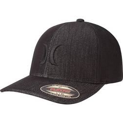 Hurley Icon Textures Hat - Black