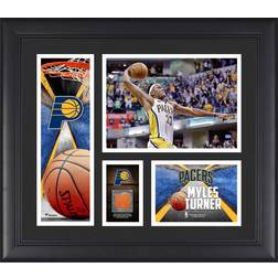 Fanatics Authentic Myles Turner Indiana Pacers Framed 15" x 17" Collage with a Piece of Team-Used Basketball