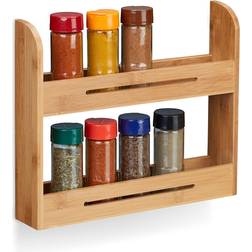 Relaxdays Bamboo Spice Rack