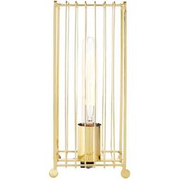 Premier Housewares Deco Warm Gold Table Lamp 30cm