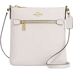 Coach Mini Rowan File Bag - Gold/Chalk