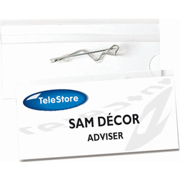 BNT Name Plates with Pin 40x75mm 10-pack