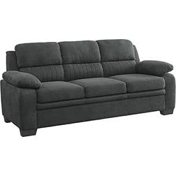 Lexicon Holleman Modern Dark Gray Sofa 80" 3 Seater